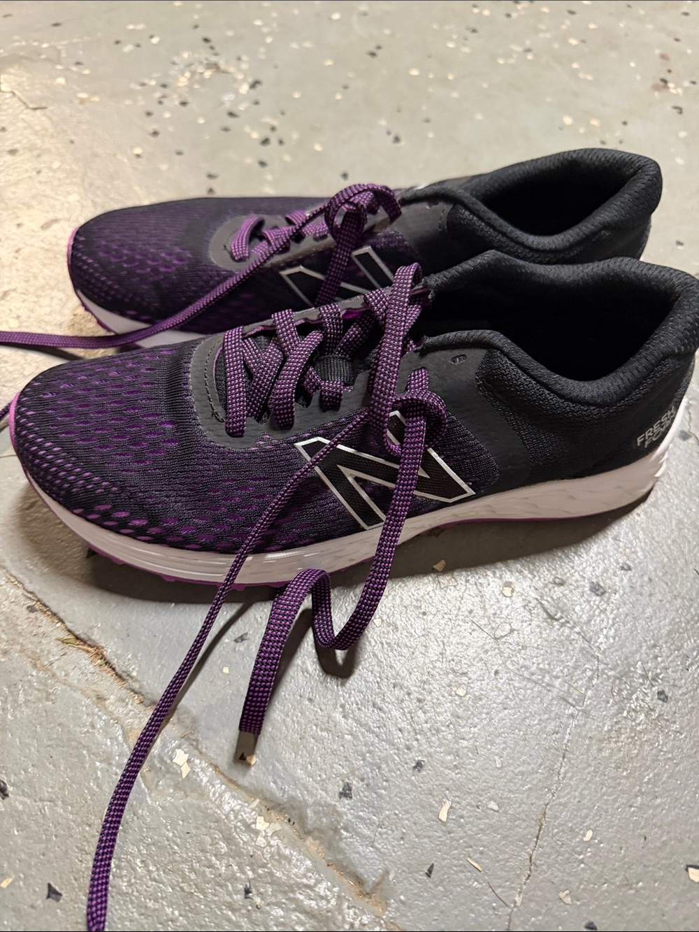 New Balance Women's Athletic Shoes in Purple and Black